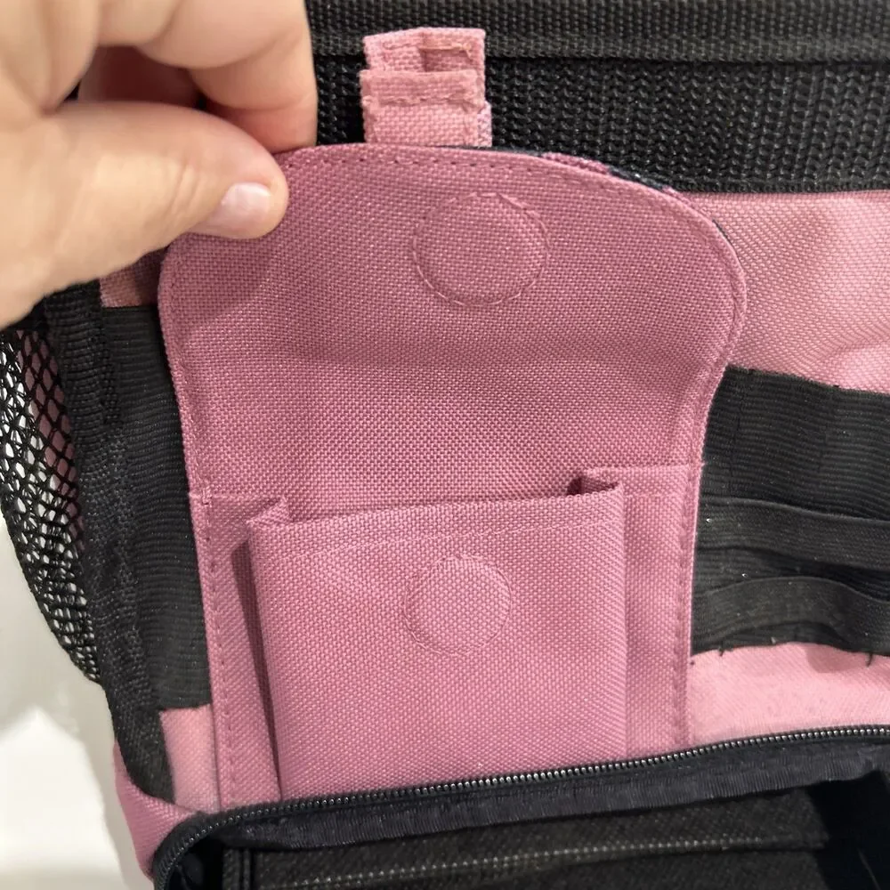 Tote-ally II Cool Hands-On-The-Go Pink Craft Tool Supply Tote Bag Organizer